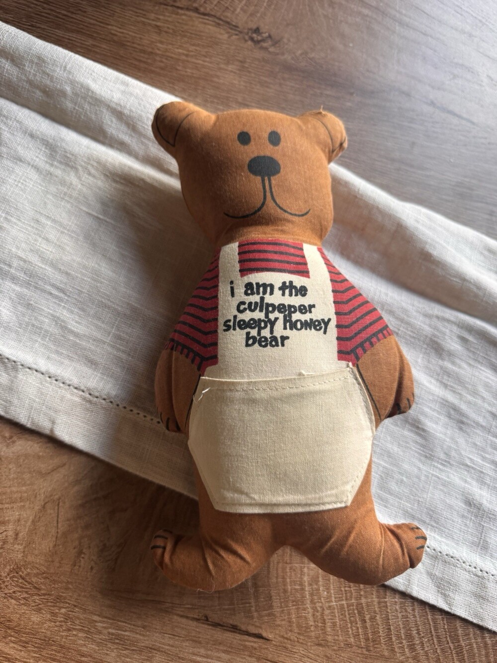 Culpeper Sleepy Honeybear From Uk Vintage Stuffed Animal